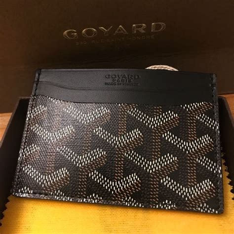 goyard card holder retail.